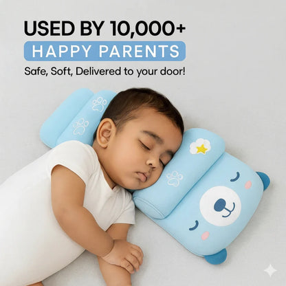 Baby Head Shaping & Protection Pillow ☁️💤
